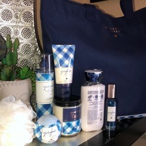 Gingham Classic collection Blue gift set